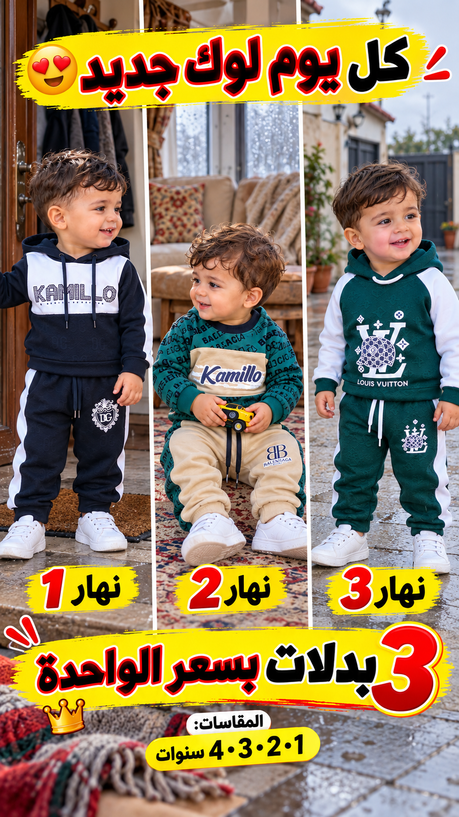 مجموعة بدلات مختلفة جاكار