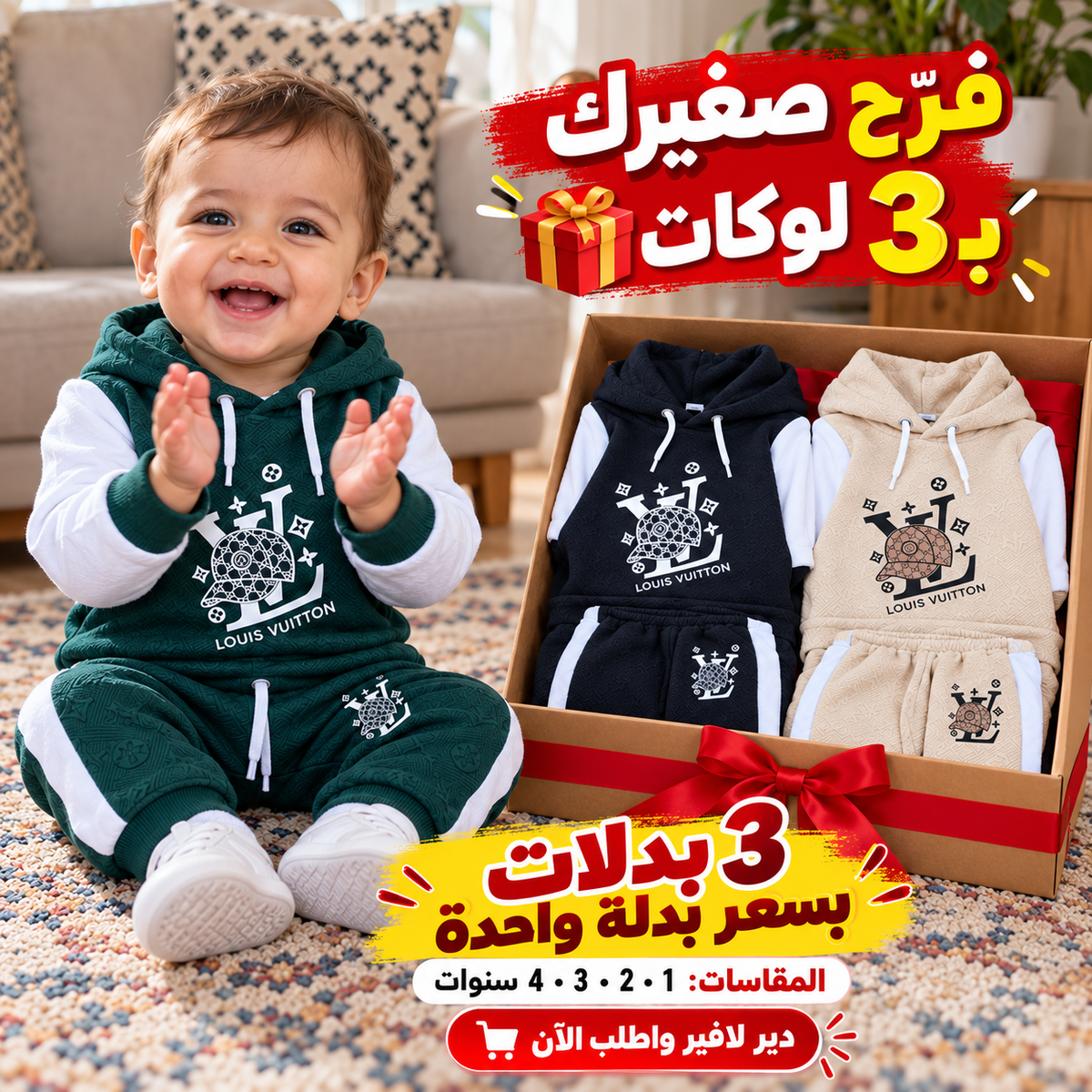 مجموعة 3 بدلات فالونسيا