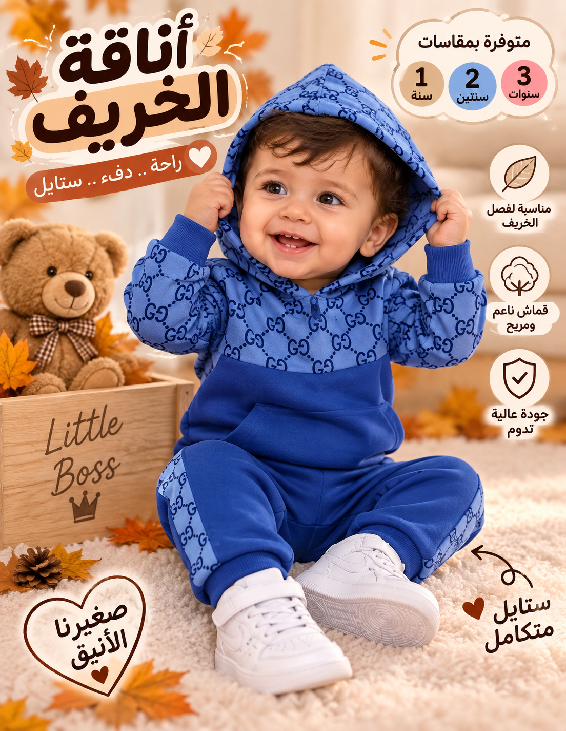 مجموعة 3 بدلات بسعر بدلة واحدة GUCHI