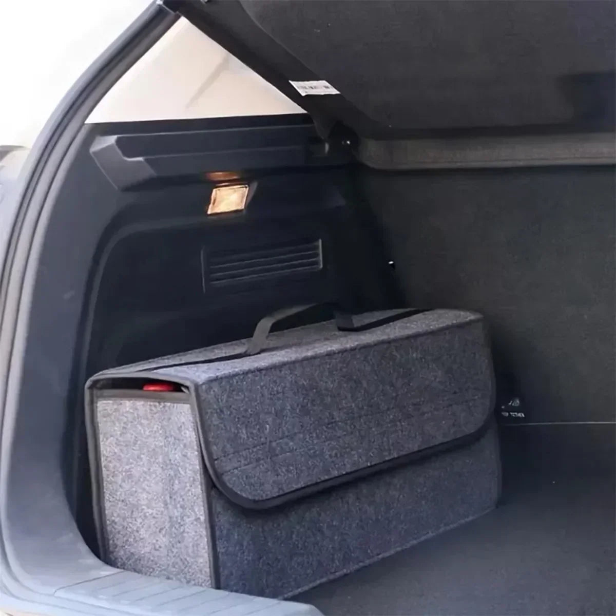 Car Trunk Storage Organiser – Dark Gray, Thickened & Foldable