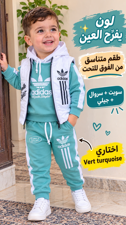 ENSSMBLE ADIDAS 3PCS