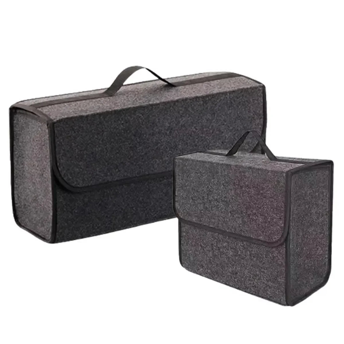 Car Trunk Storage Organiser – Dark Gray, Thickened & Foldable