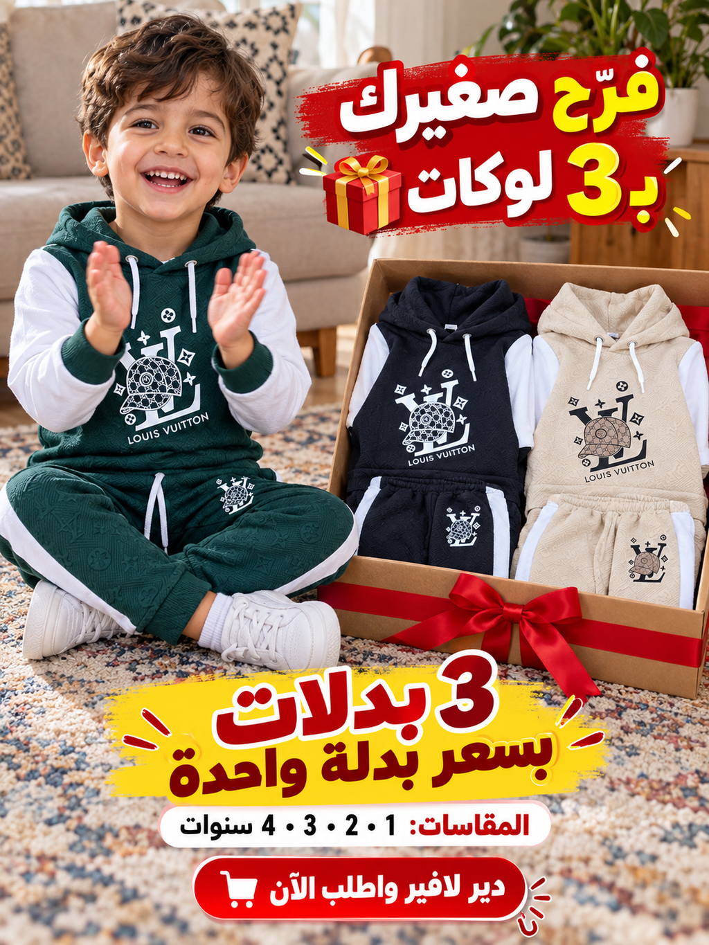 مجموعة 3 بدلات فالونسيا